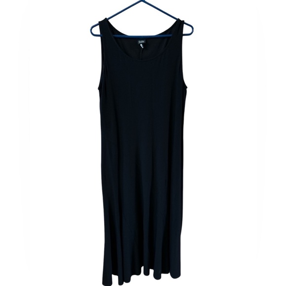 Eileen Fisher Stretch dress black size M - Picture 2 of 5